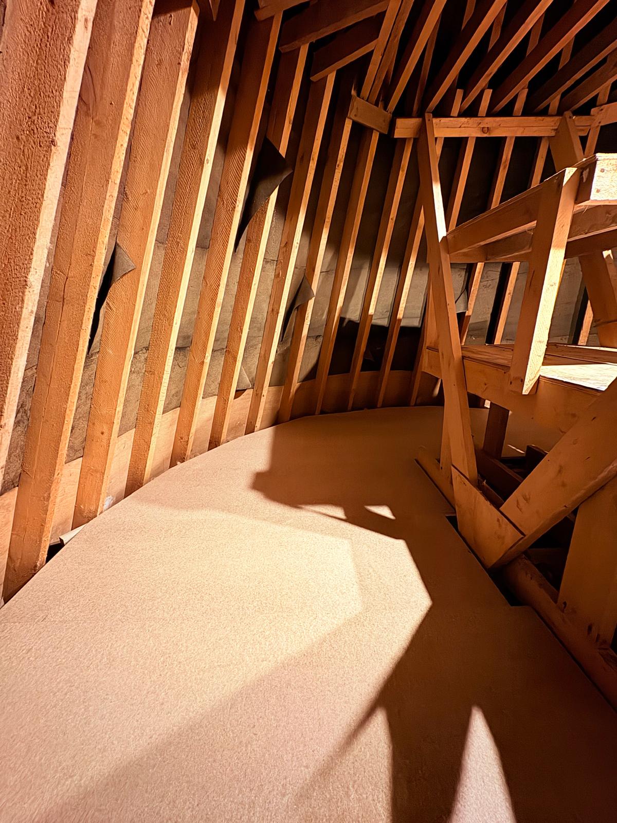 Curved Loft Boarding After